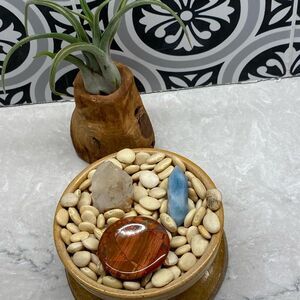 Crystal Gemstones Red Jasper Blue Calcite Citrine